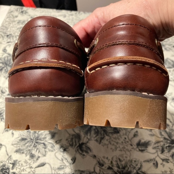 VOLKS WALKER Sz  43 Leather Classic Boat Shoes - Picture 6 of 7